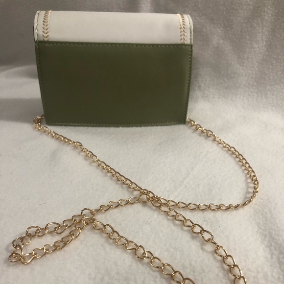 Asparagus green crossbody bag - Picture 3 of 6